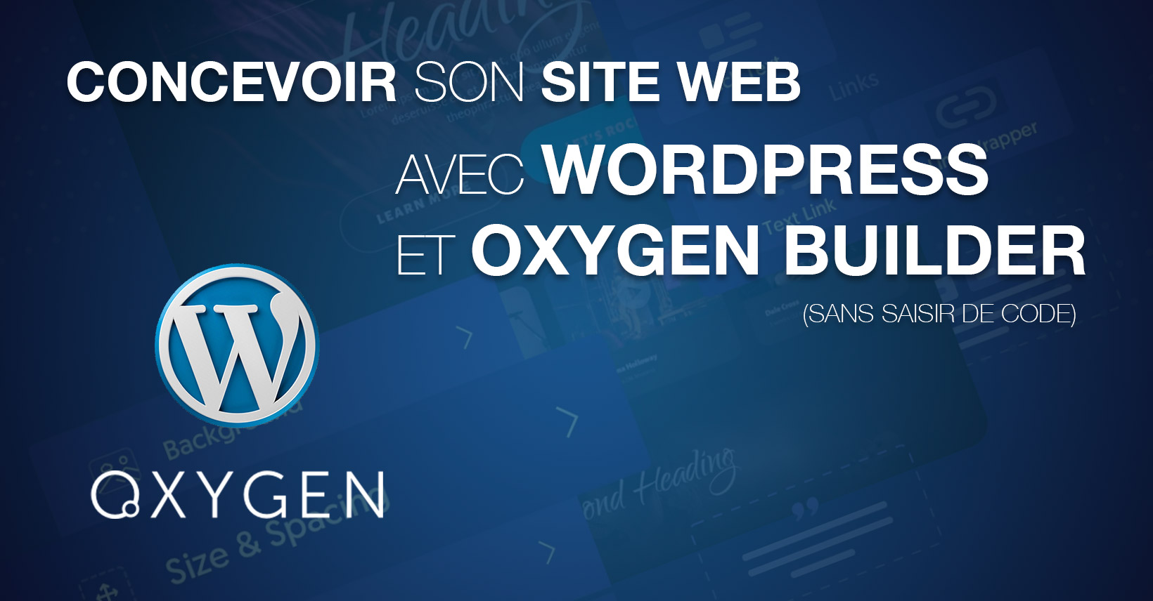 Apprendre Wordpress et oxygen builder avec cette formation en ligne